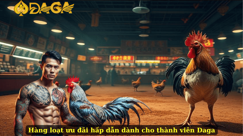 Hàng loạt ưu đãi hấp dẫn dành cho thành viên Daga